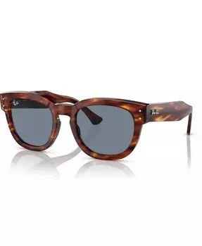 Солнцезащитные очки унисекс Mega Hawkeye с низкой перемычкой RB0298SF Ray-Ban, коричневый