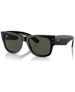 Солнцезащитные очки унисекс Mega Wayfarer с низкой перемычкой RB0840SF Ray-Ban, черный