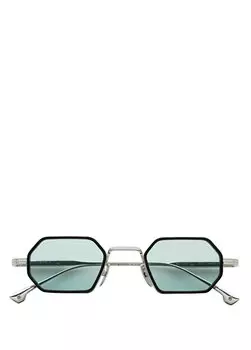 Солнцезащитные очки унисекс n19 желейно-зеленого цвета Philippe V.