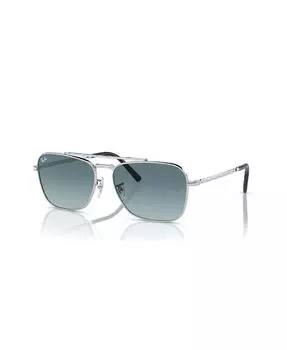 Солнцезащитные очки унисекс New Caravan Ray-Ban, серебряный