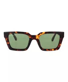 Солнцезащитные очки унисекс палермо Off White, коричневый