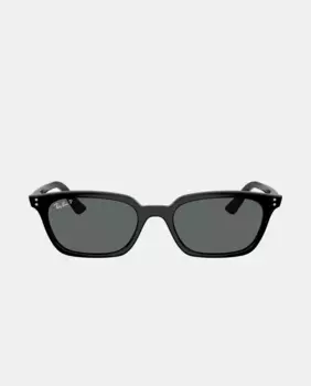Солнцезащитные очки унисекс прямоугольной формы Ray-Ban, черный
