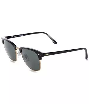 Солнцезащитные очки унисекс Ray-Ban Clubmaster 55 мм, черный
