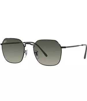 Солнцезащитные очки унисекс Ray-Ban Jim 0RB3694 53 мм с квадратным градиентом, черный