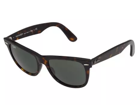 Солнцезащитные очки Unisex Ray-Ban RB2140 Original Wayfarer Sunglasses, цвет Tortoise/G-15xlt Lens