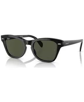 Солнцезащитные очки унисекс RB0707S с низкой перемычкой RB0707SF Ray-Ban, черный
