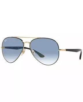 Солнцезащитные очки унисекс, RB3675 58 Ray-Ban, черный