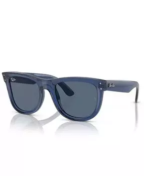 Солнцезащитные очки унисекс, реверс Wayfarer Ray-Ban, синий