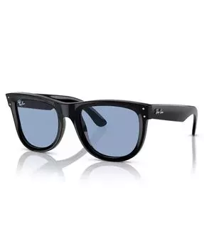 Солнцезащитные очки унисекс, реверс Wayfarer Ray-Ban, черный