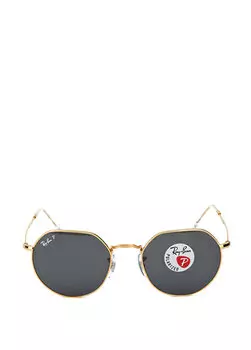 Солнцезащитные очки унисекс с черным поляризационным стеклом Ray-Ban