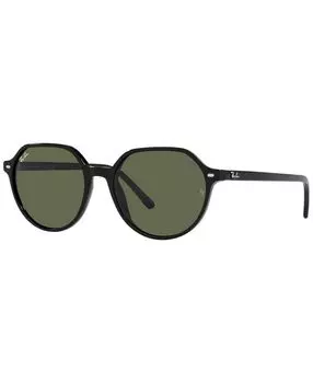 Солнцезащитные очки унисекс с низкой перемычкой, rb2195f thalia 53 Ray-Ban, черный