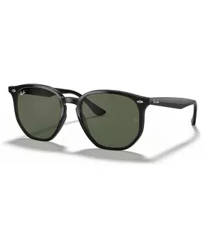 Солнцезащитные очки унисекс с низкой перемычкой, RB4306F 54 Ray-Ban, черный