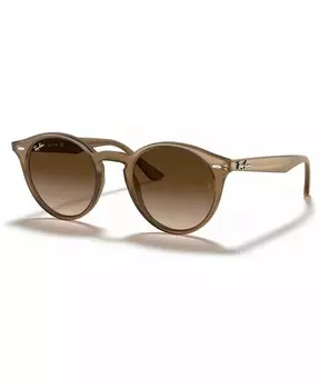 Солнцезащитные очки унисекс с низкой посадкой на переносице Ray-Ban, коричневый