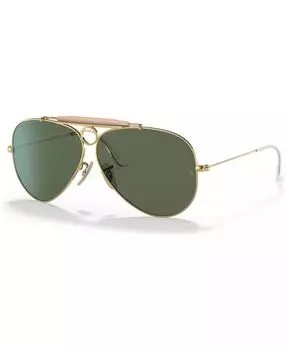 Солнцезащитные очки унисекс Shooter Aviation Collection Ray-Ban, золотой