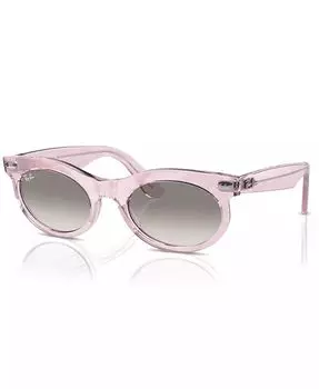 Солнцезащитные очки унисекс, Wayfarer Oval Change Rb2242 Ray-Ban, фиолетовый