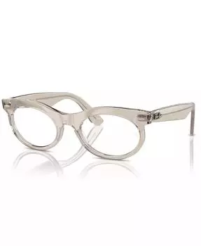 Солнцезащитные очки унисекс, Wayfarer Oval Change Rb2242, фотохромные Ray-Ban, серый