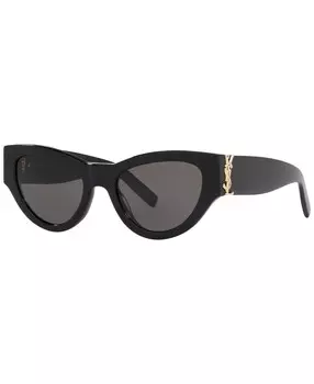Солнцезащитные очки унисекс, ys00032153-x Saint Laurent, черный