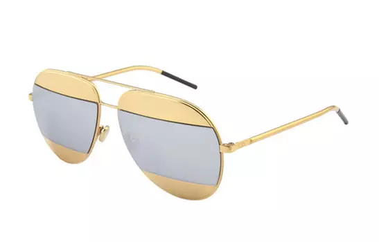 Солнцезащитные очки унисекс золотые DIOR, Gold