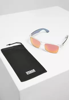 Солнцезащитные очки Urban Classics, цвет transparent/red