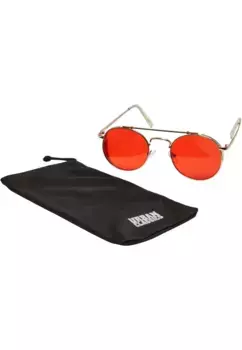 Солнцезащитные очки URBAN CLASSICS "Солнцезащитные очки унисекс Urban Classics Chios", цвет Gold/Red