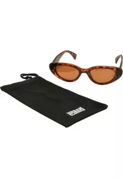 Солнцезащитные очки URBAN CLASSICS "Солнцезащитные очки унисекс Urban Classics Puerto Rico с цепочкой", коричневый