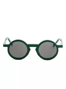 Солнцезащитные очки VAVA Eyewear в круглой оправе, зеленый