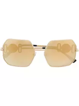 Солнцезащитные очки VE2248 в оправе с декором Medusa Versace Eyewear, золотой