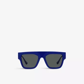 Солнцезащитные очки ve4430u в квадратной оправе из ацетата ацетата Versace, синий