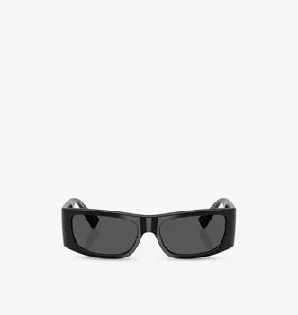 Солнцезащитные очки Ve4482 из ацетата с подушечной оправой Versace, черный