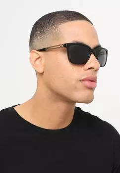 Солнцезащитные очки Versace, черный