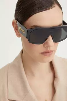 Солнцезащитные очки Versace, черный
