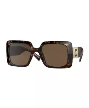 Солнцезащитные Очки Versace, коричневый