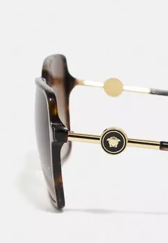 Солнцезащитные очки Versace, коричневый