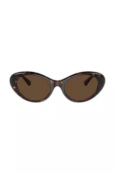 Солнцезащитные очки Versace, коричневый