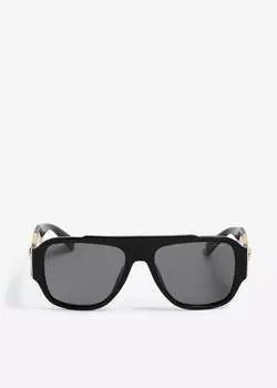 Солнцезащитные очки Versace Macy'S Aviator, черный