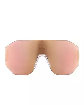 Солнцезащитные очки Versace Shield, золотой