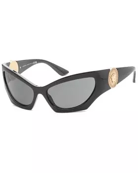 Солнцезащитные очки Versace женские VE4450 60 мм, черный