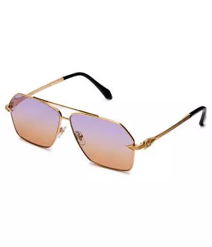 Солнцезащитные очки Versace, золотой