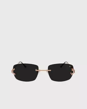 Солнцезащитные очки Vintage Frames Bal Harbour Drill Mount 24Kt Rose Gold, цвет rose gold/black