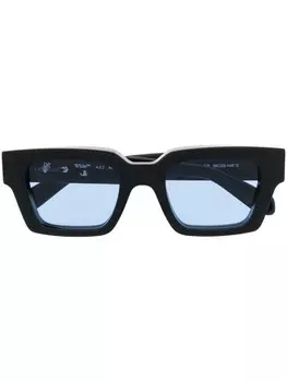 Солнцезащитные очки Virgil в квадратной оправе Off-White Eyewear, черный