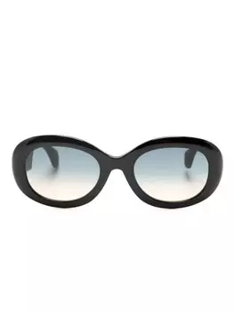 Солнцезащитные очки Vivienne в овальной оправе Vivienne Westwood, черные