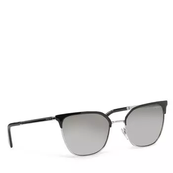 Солнцезащитные очки Vogue, черное серебро