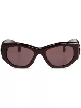 Солнцезащитные очки в большой оправе ETRO, красный