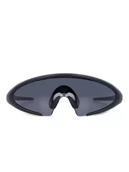 Солнцезащитные очки в большой оправе Oakley, черный