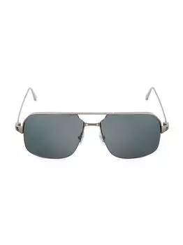 Солнцезащитные очки в D-образной оправе 59 мм Cartier