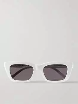 Солнцезащитные очки в D-образной оправе из ацетата GIVENCHY, белый