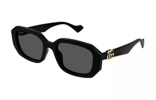 Солнцезащитные очки в геометрической оправе Double G GUCCI
