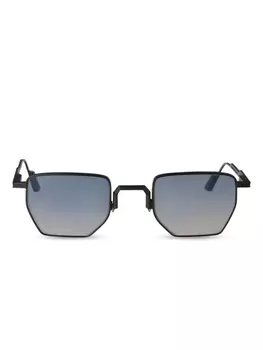 Солнцезащитные очки в геометрической оправе Movitra, черный