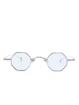 Солнцезащитные очки в геометричной оправе Eyepetizer, серебряный