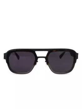 Солнцезащитные очки в геометричной оправе Mykita, синий